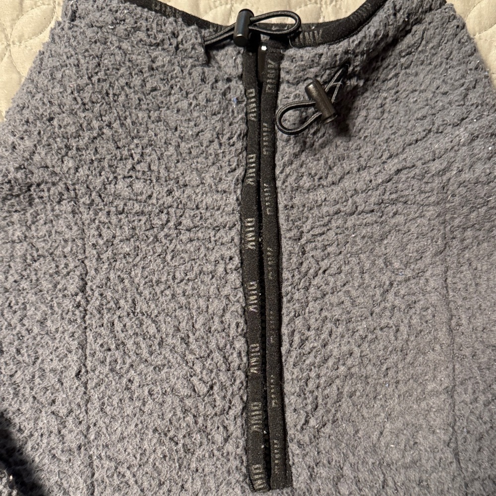 PINK Victoria's Secret Charcoal Fleece Sweatshirt - Picture 2 of 9